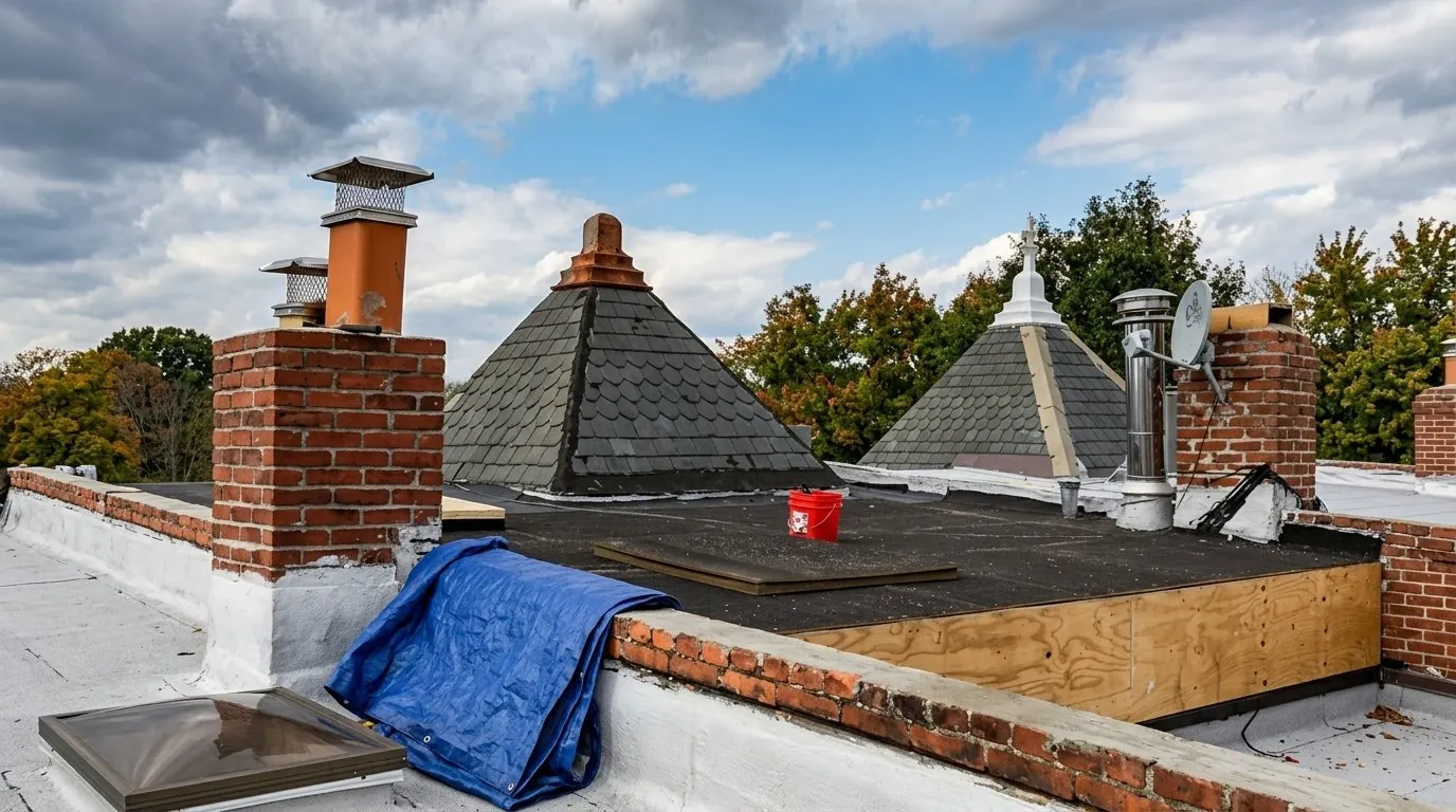 Aluminum roof coating in Washington DC